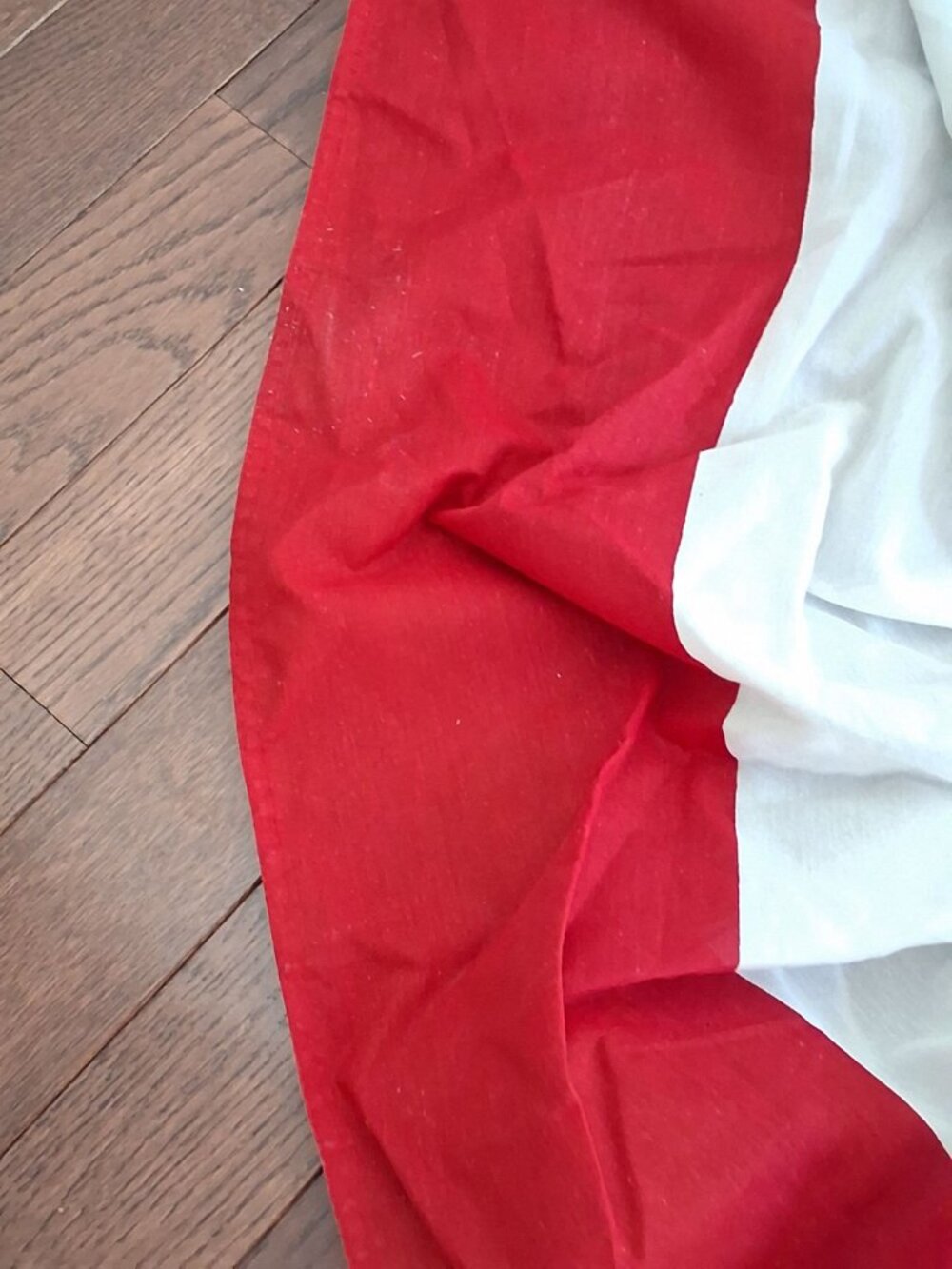 Patriotic 71" L Red White Blue Pleated Banner Bunting Stars USA - Picture 7 of 8